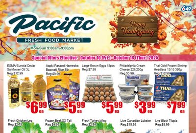 Pacific Fresh Food Market (Pickering) Flyer October 10 to 16