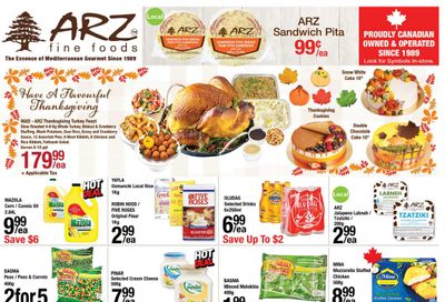Arz Fine Foods Flyer October 10 to 16 Arz Fine Foods Flyer October 10 to 16