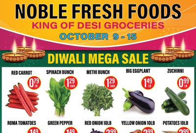 Noble Fresh Foods Flyer October 9 to 15
