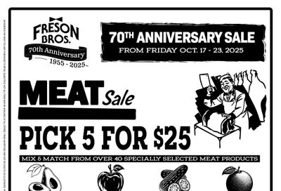 Freson Bros. Flyer October 17 to 23