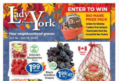 Lady York Foods Flyer October 14 to 19