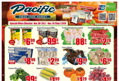 Pacific Fresh Food Market (North York) Flyer November 8 to 14