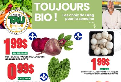 Marches Tau Produce Flyer October 13 to 19