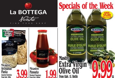 La Bottega Nicastro Fine Foods Flyer October 13 to 26