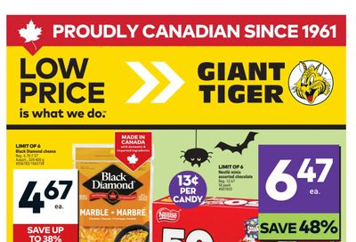 Giant Tiger (West) Flyer October 15 to 21