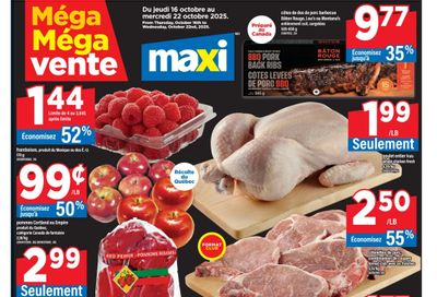 Maxi Flyer October 16 to 22 Maxi Flyer October 16 to 22