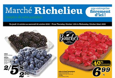 Marche Richelieu Flyer October 16 to 22