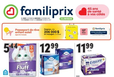 Familiprix Clinique Flyer October 16 to 22