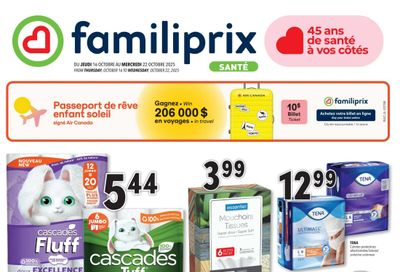Familiprix Sante Flyer October 16 to 22