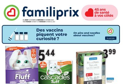 Familiprix Flyer October 16 to 22