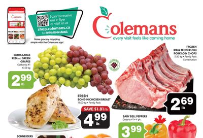 Coleman's Flyer October 16 to 22
