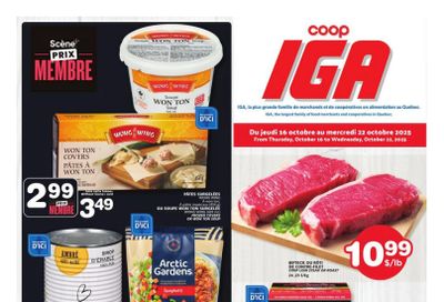 Coop IGA (QC) Flyer October 16 to 22