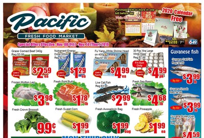 Pacific Fresh Food Market (Pickering) Flyer November 8 to 14