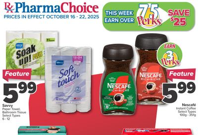 PharmaChoice (BC, AB, SK & MB) Flyer October 16 to 22