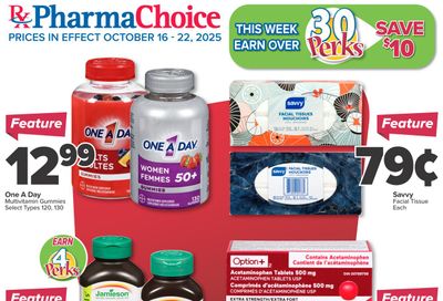 PharmaChoice Health Centre Flyer October 16 to 22