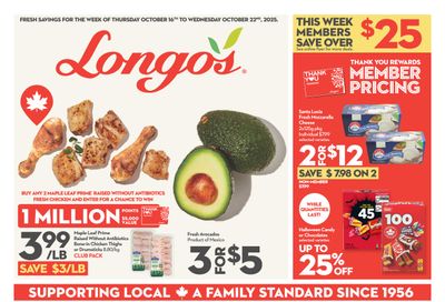 Longo's Flyer October 16 to 22 Longo's Flyer October 16 to 22