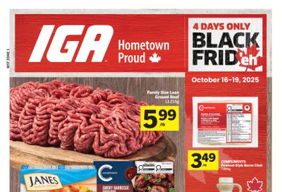 IGA (West) Flyer October 16 to 22 IGA (West) Flyer October 16 to 22