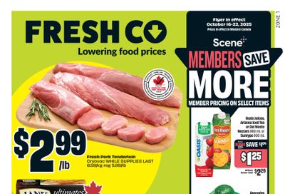 FreshCo (West) Flyer October 16 to 22