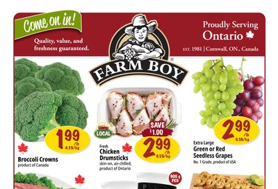 Farm Boy Flyer October 16 to 22 Farm Boy Flyer October 16 to 22