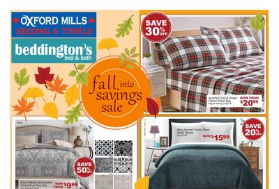 Beddington's Flyer October 15 to November 11 Beddington's Flyer October 15 to November 11