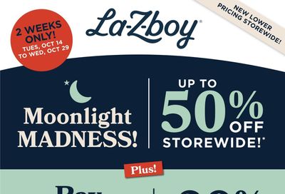 La-Z-Boy (GTA) Flyer October 14 to 29