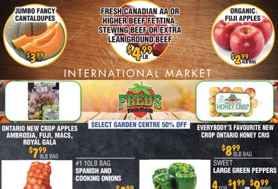Fred's Farm Fresh Flyer October 15 to 21 Fred's Farm Fresh Flyer October 15 to 21