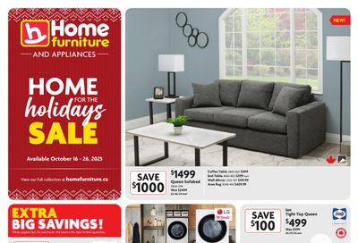 Home Furniture (BC) Flyer October 16 to 26