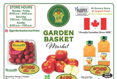 The Garden Basket Flyer October 16 to 22