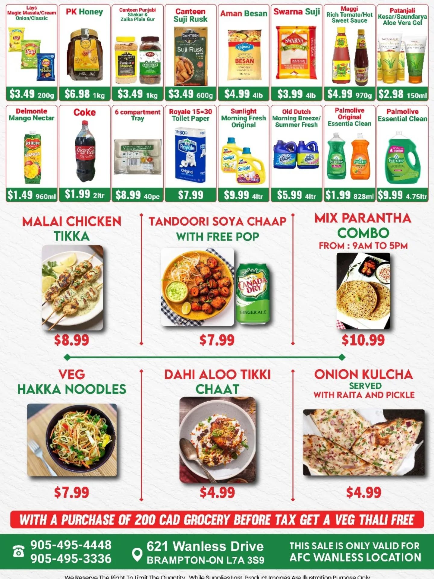 Asian Food Centre (Wanless Dr.) Flyer October 16 to 22