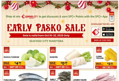 Seafood City Supermarket (MB) Flyer October 16 to 22
