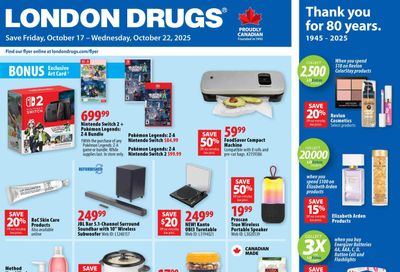 London Drugs Weekly Flyer October 17 to 22