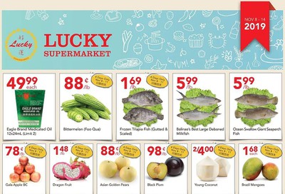 Lucky Supermarket (Surrey) Flyer November 8 to 14