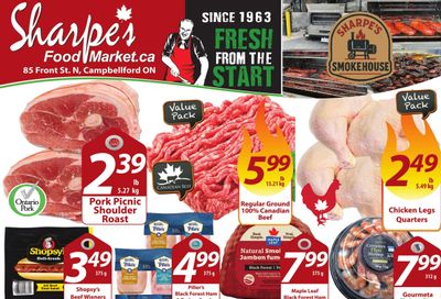 Sharpe's Food Market Flyer October 16 to 22