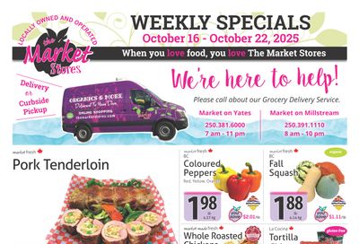 The Market Stores Flyer October 16 to 22 The Market Stores Flyer October 16 to 22