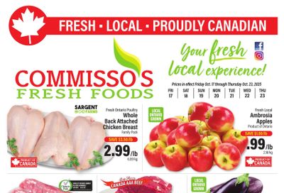 Commisso's Fresh Foods Flyer October 17 to 23