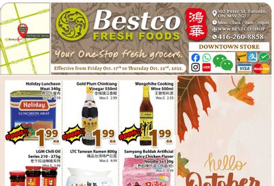 BestCo Food Mart (Downtown Toronto) Flyer October 17 to 23 BestCo Food Mart (Downtown Toronto) Flyer October 17 to 23
