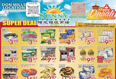 Sunny Foodmart (Don Mills) Flyer October 17 to 23