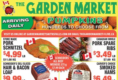 The Garden Market Flyer October 17 to 23