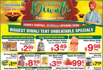 Fruiticana (Greater Vancouver) Flyer October 16 to 22