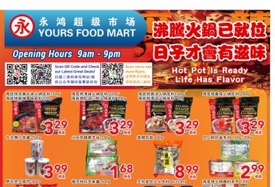 Yours Food Mart Flyer October 17 to 23 Yours Food Mart Flyer October 17 to 23