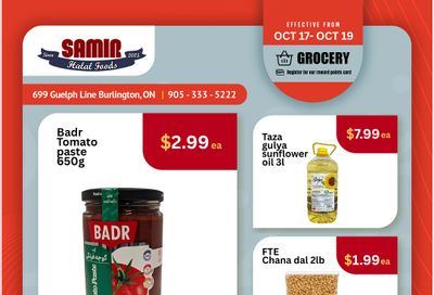 Samir Supermarket Flyer October 17 to 19
