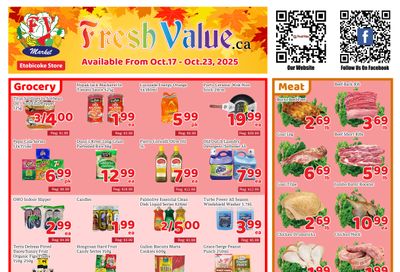 Fresh Value (Etobicoke) Flyer October 17 to 23