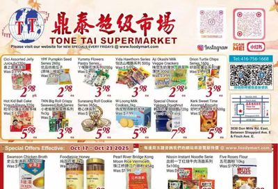 Tone Tai Supermarket Flyer October 17 to 23