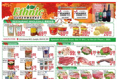Ethnic Supermarket (Guelph) Flyer October 17 to 23 Ethnic Supermarket (Guelph) Flyer October 17 to 23