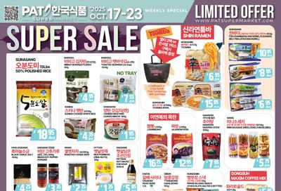 PAT Mart Flyer October 17 to 23