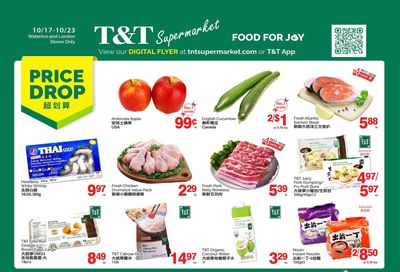 T&T Supermarket (London & Waterloo) Flyer October 17 to 23