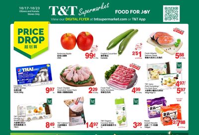 T&T Supermarket (Ottawa & Kanata) Flyer October 17 to 23