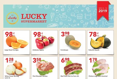 Lucky Supermarket (Winnipeg) Flyer November 8 to 14