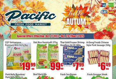 Pacific Fresh Food Market (North York) Flyer October 17 to 23