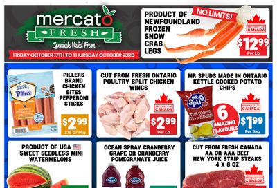 Mercato Fresh Flyer October 17 to 23 Mercato Fresh Flyer October 17 to 23